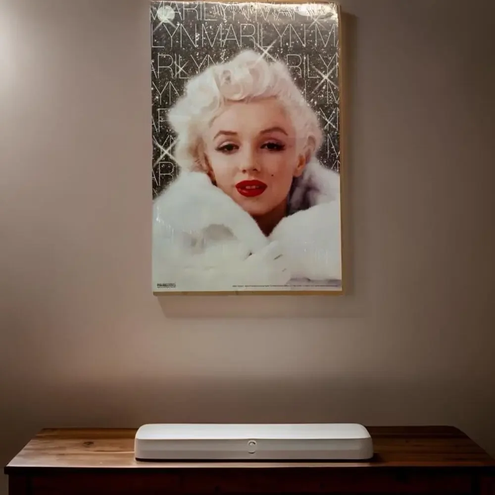 Marylin Monroe Color Portrait Poster